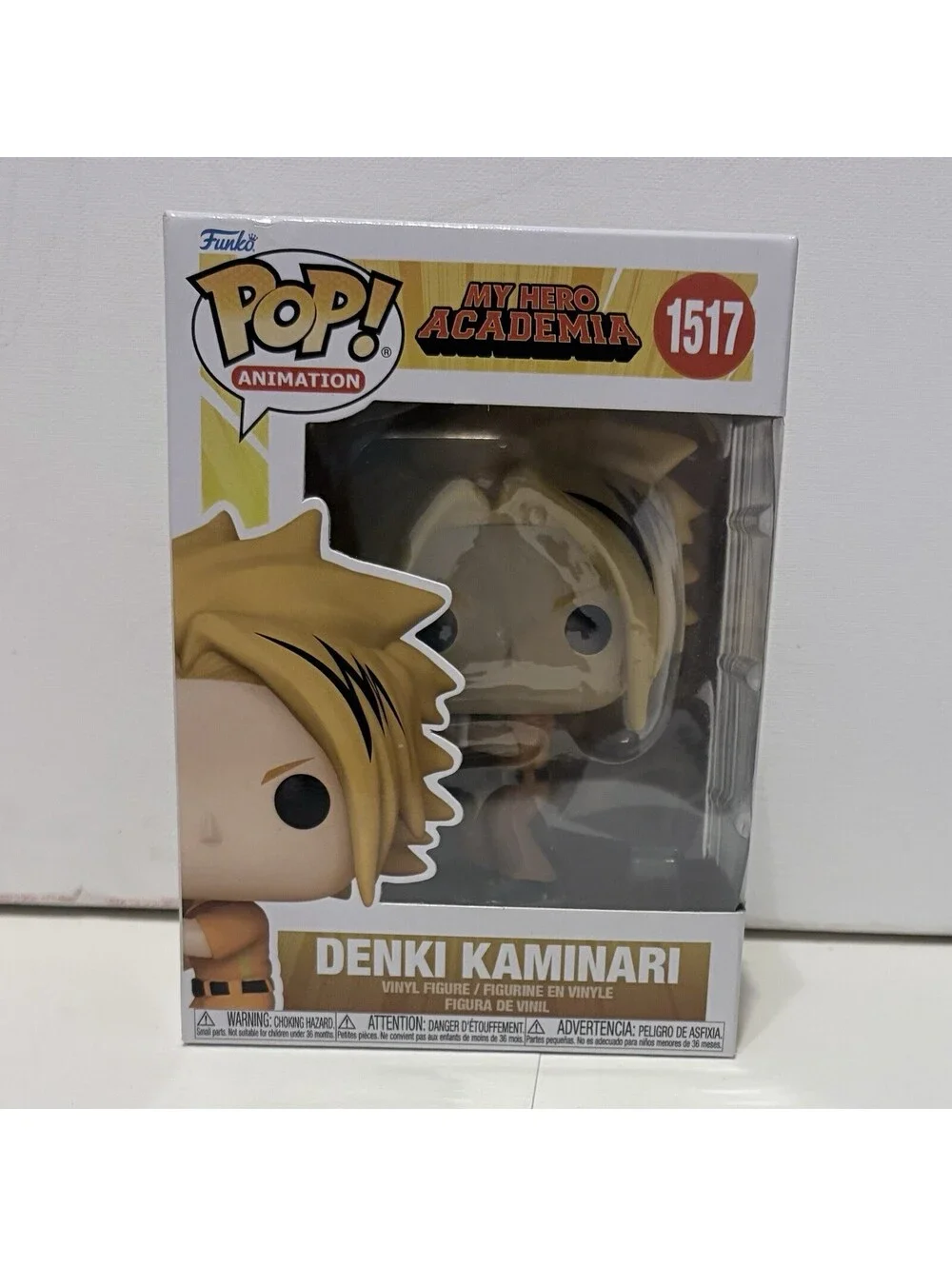 Funko POP Baseball Denki Kaminari #1517 My Hero Academia Vinyl Figure